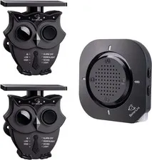 Solar Powered Motion Detector Driveway Alarm - 1/2 Mile Wireless Security System