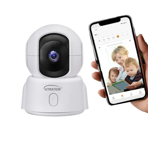 1080P 360 Degree Indoor Wifi Home Security Camera, Night Vision, Siren, Free 3-D