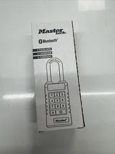 Master Lock 6400LJENT Bluetooth Smart Padlock Bluetooth new Free Shipping
