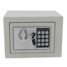 9" Digital Electronic Wall Safe Security Keypad Lock Cash Gun Jewelry Safe Box