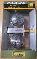 Case of 6 Deadbolts Collections by Weiser Lock - Heavy-Gauge - NEW!!!