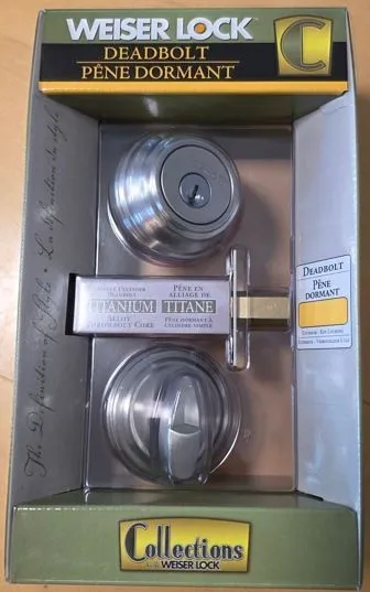 Case of 6 Deadbolts Collections by Weiser Lock - Heavy-Gauge - NEW!!!