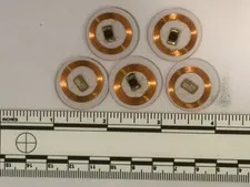 5Pcs/Lot 125Khz EM4100 TK4100 Chip Transparent Coin ID RFID 25MM