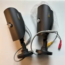 Q-See QM6006B-4 2-Pack Add-On Replacement Bullet Color Security Cameras - New