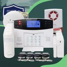 HOMSECUR APP Controlled Wireless &wired WIFI 4G Home Alarm System SOS Intercom
