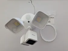 Roku Security Cameras Floodlight Camera SE Wired Wi-Fi Connectivity Used Works