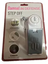 Damsel In Defense Step Off Portable 120 Decibel For Door Or Window *4I