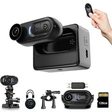  128GB 4K Body Camera, 7967 Size Body Action Cam