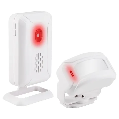 Security System Anti-theft Alarm Doorbell Welcome Remind PIR Sensor Sensitive US