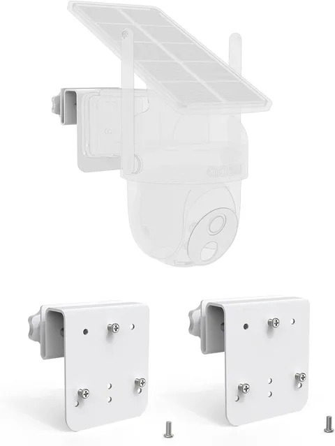 Gutter Mount for AOSU Solar Security Cameras Outdoor Wireless and ANSQUE