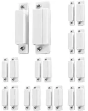 QWORK MC-31 Wired Surface-Mounted NC Magnetic Door Window Contact Sensor Alarm R