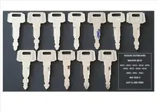 SUZUKI MARINE OUTBOARD MOTOR KEYS CODES FROM 931 - 942 BUY 2 GET A 3RD FOR FREE.