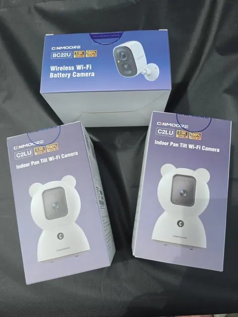 CinMoore Wireless Wi-Fi Camera Bundle