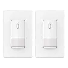 Single Pole Occupancy Motion Sensor Light Switch, PIR Infrared Motion Activated