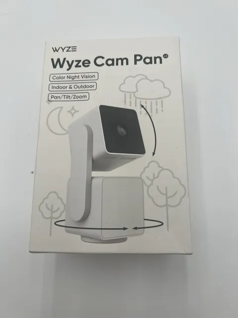 Wyze Cam Pan V3 1080p Indoor/Outdoor Wi-Fi Pan Tilt Zoom Smart Home Camera NEW