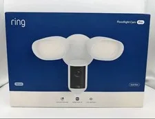 NEW SEALED Ring Floodlight Cam Pro (Wired, 2nd Gen) - Retinal 4K