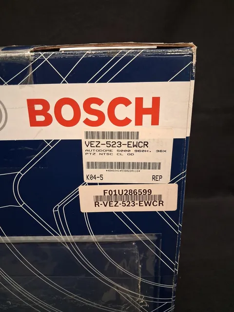 Bosch AutoDome 5000 VEZ-523-EW 960H 36x PTZ Camera. Re - Done By BOSCH.  O.S.
