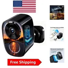 Dual-Band WiFi 2K UHD Security Camera - Full-Color Night Vision, Motion Alerts