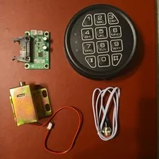 Electronic Safe Lock Replacement Keypad with Solenoid Lock Gun Safe Programmable
