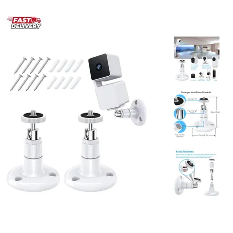 Wall Mount Compatible with Wyze Cam Pan V3 & Wyze Cam V4/V3 & Wyze Cam Outdoo...