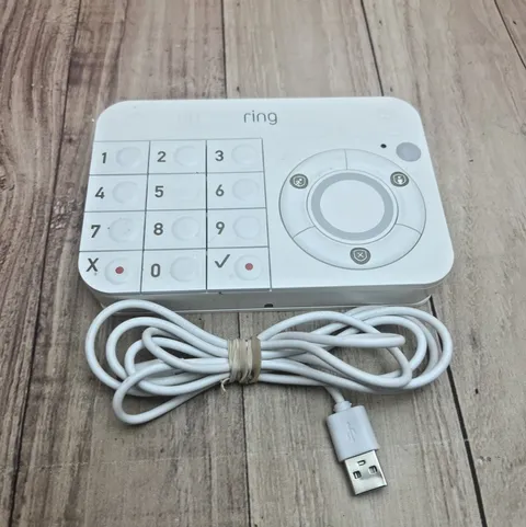 Ring Keypad 1st Gen Wireless Alarm Keypad for Ring Alarm Security w/ Adapter Cor