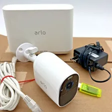 Arlo Essential VMC2030 Wireless Camera + Base VMB4000 Station + PSU, 32GB Tested