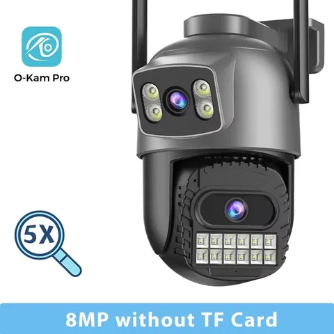 BESDER 15MP WiFi Security Camera Outdoor PTZ Dual Screen 10X Zoom AI Detection