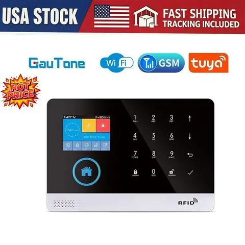 ✨ US Wireless Smart House App Control Alarm System Home Burglar Security Alarm
