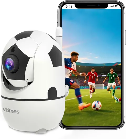 1080P Pan/Tilt Indoor Camera Wireless, Wifi Cameras for Home Security with Motio
