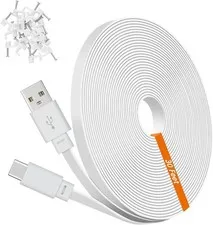 weishan 30ft USB C Cable Compatible with Ring Pan-Tilt Indoor Cam 2024 Release S
