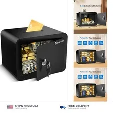 Mini Safe Small Safe Box Money Safe Small Safes for Home Dorm Mini Safes for ...