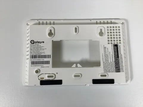 Qolsys IQPanel2 Wall Mount Backplate Replacement - Back Cover ONLY -