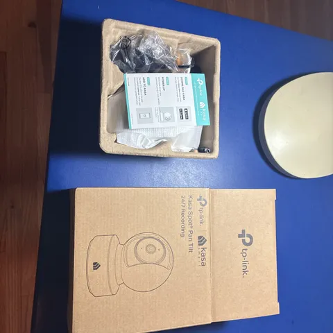 TP-Link Kasa Spot Pan Tilt Indoor Security Camera WiFi 1080p EC70 New Open Box