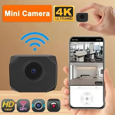 Mini Camera WiFi 1080P HD Smart Home Security Portable IP Cam Remote Monitoring