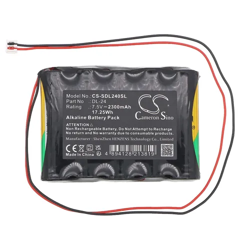 Alkaline BATTERIE 7.5V 2300mAh Type DL-24 For DoorLock