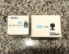 NEW & SEALED Blink Mini Indoor HD Wi-Fi Camera Black w/ Pan-Tilt Mount, Alexa