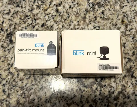 NEW & SEALED Blink Mini Indoor HD Wi-Fi Camera Black w/ Pan-Tilt Mount, Alexa