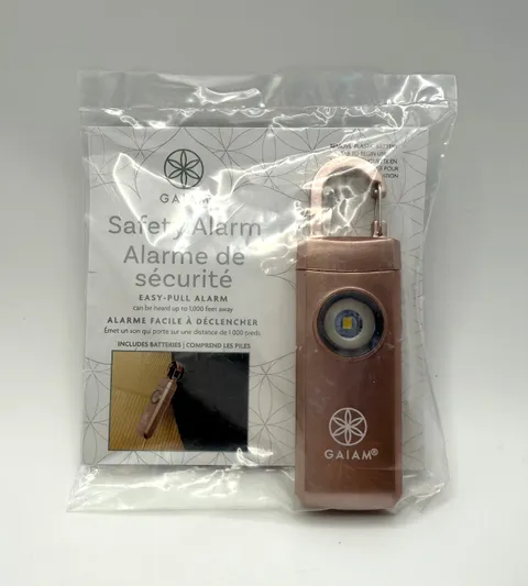GAIAM Safety Alarm, Personal Running Alarm, NEW - Never Opened