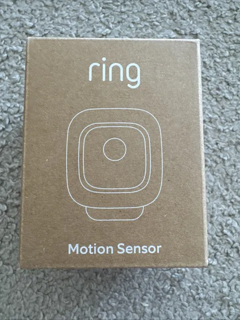 Ring Outdoor Motion Sensor, Black And Color New In Box