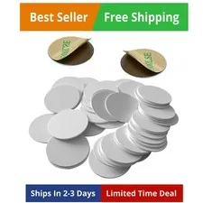 Blank T5577 Rewritable 125Khz RFID Coin round Card Stickers - 10Pcs
