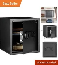 Secure 1.2 Cubic Foot Electronic Home Safe with Digital Keypad