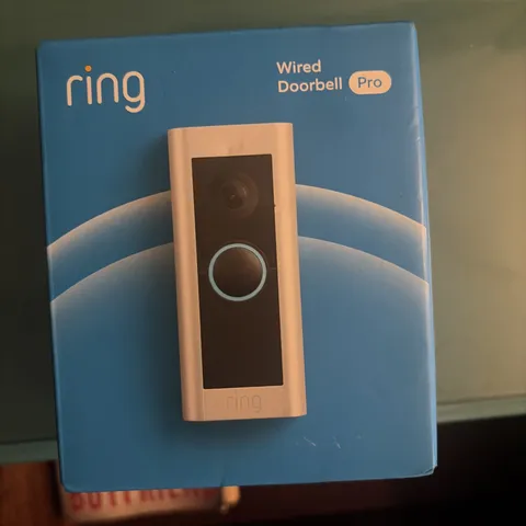Ring Wired Doorbell Pro Video 1536p HD 3D Motion Detection Night Vision 2931
