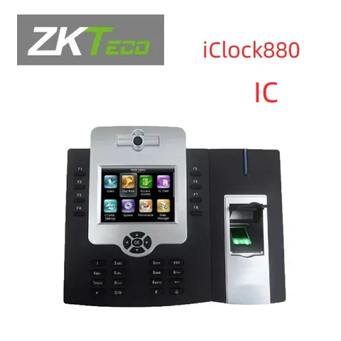 ZKTeco iClock880 IC Employee Biometric Fingerprint Time Attendance Machine