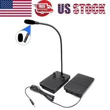 Window Intercom Dual Way Speaker System for Bank Ticket Booth Anti-Interference