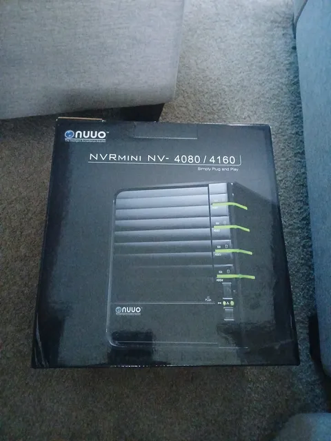 NEW Nuuo NVR mini nv-4160-2t