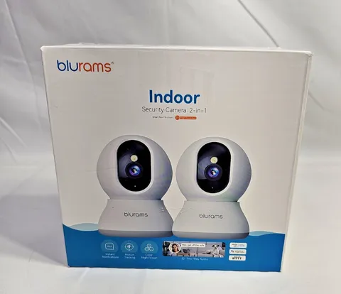 blurams 2.4G Cameras for Home Security, 2K Pet Camera with Phone App, 360*
