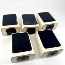 PACK OF 5 Eufy Security Solo Cam S40 Security Cameras (T8124) Acceptable
