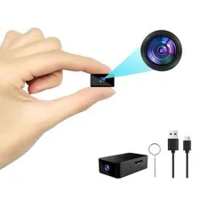 Mini Camera 1080P HD  No WiFi Camera  Portable Tiny Video Recorder with Loop ...