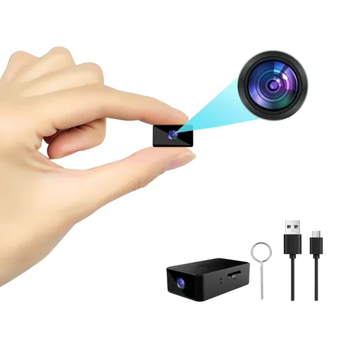 Mini Camera 1080P HD  No WiFi Camera  Portable Tiny Video Recorder with Loop ...