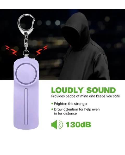 Buy One Get Free!! Security Personal Key Ring Alarm w/LED Light. FAST- SHIPPING!